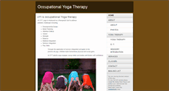 Desktop Screenshot of occupationalyogatherapy.com