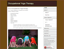 Tablet Screenshot of occupationalyogatherapy.com